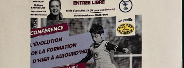 Conférence Famille Mjc foot - Illustration