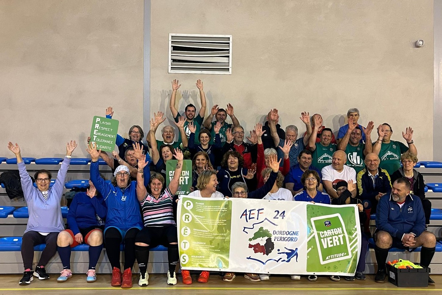 Soirée football en marchant sous le concept 3S: Sport Santé Sourire - Vignette