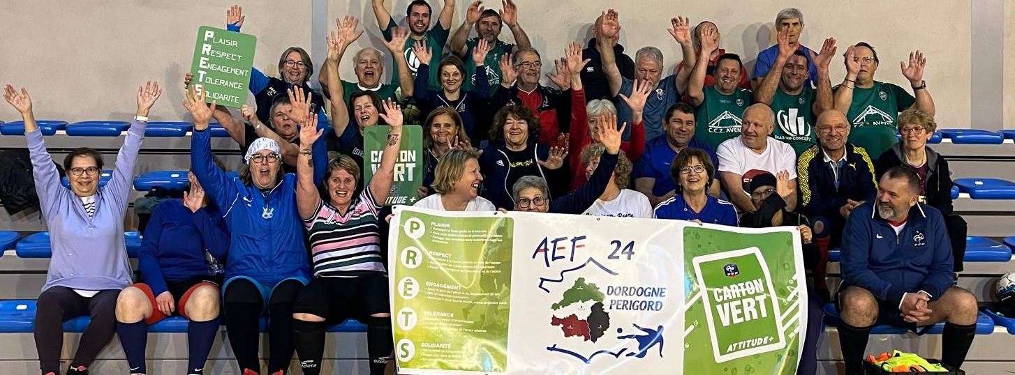 Soirée football en marchant sous le concept 3S: Sport Santé Sourire - Illustration