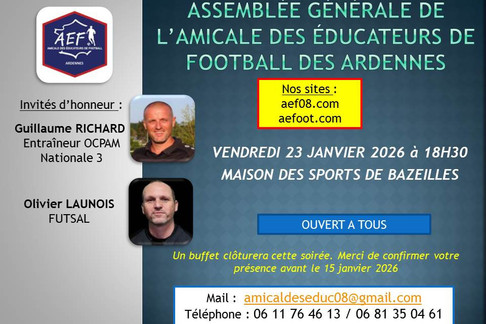 ASSEMBLÉE GÉNÉRALE AEF08 - Vignette